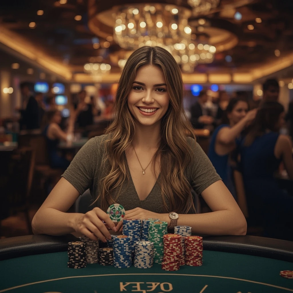 bonus dans les mains d'un homme au casino BETWAY CASINO