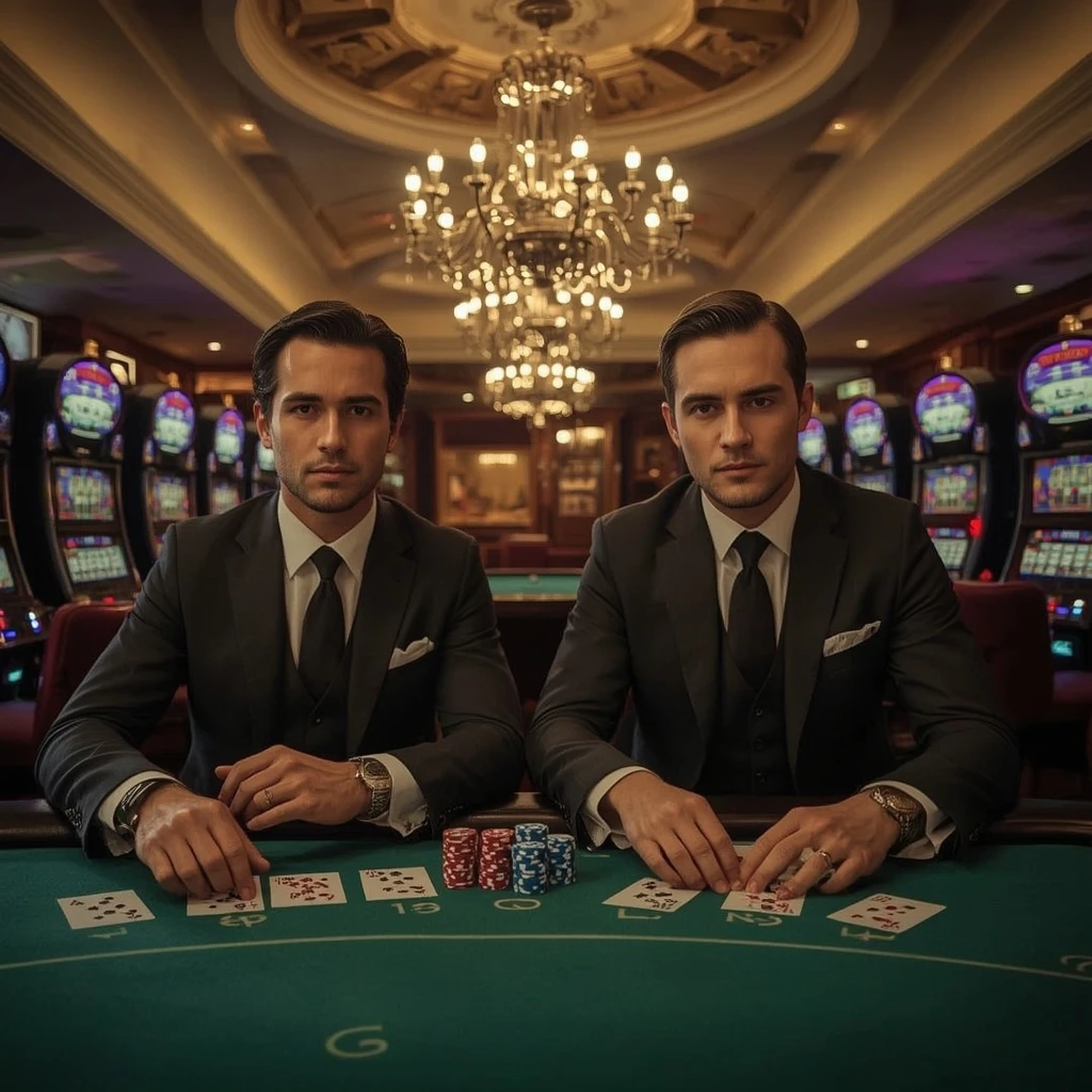 Deux joueurs de poker au Betway Casino